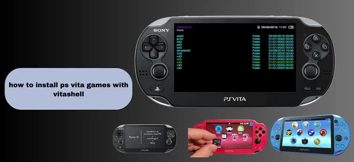 how to install ps vita games with vita shell