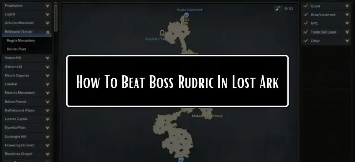How To Beat Boss Rudric In Lost Ark
